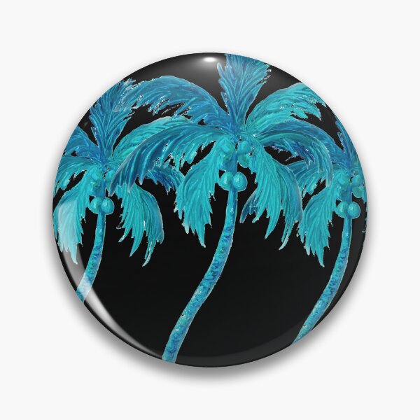 Item preview, Coconut Palm Trees on Black designed and sold by MatsonArtDesign.