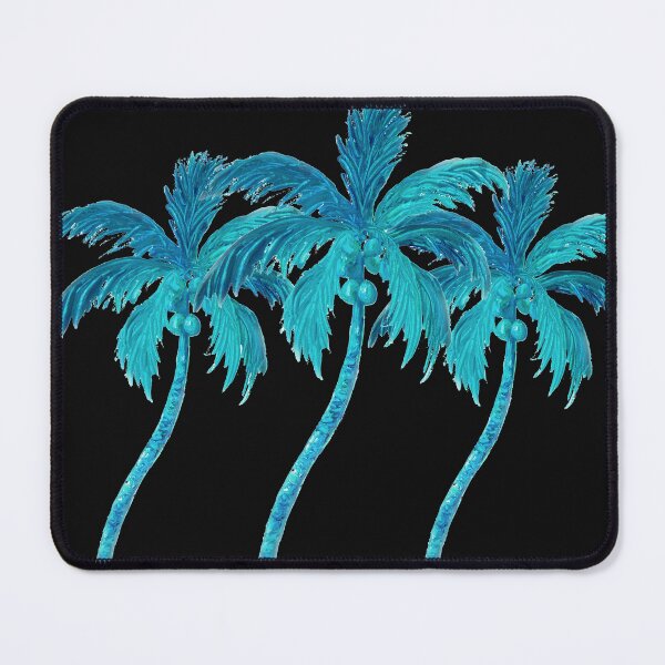 Item preview, Coconut Palm Trees on Black designed and sold by MatsonArtDesign.