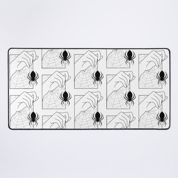Item preview, Dangling Spider Black Line Art designed and sold by ObsidianDaz.
