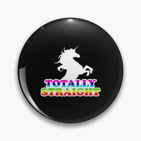 Item preview, Aw Fashions Totally Straight Gay Pride designed and sold by YumiSaka.