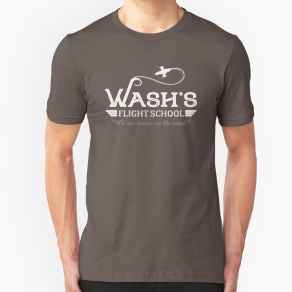 Wash's Flight School Slim Fit T-Shirt