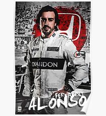 Fernando Alonso Poster