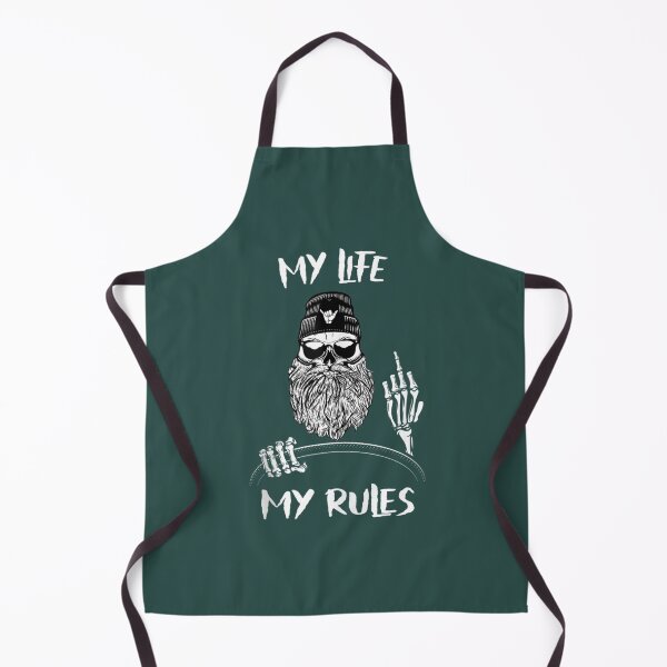 Item preview, Life Rules Beard Bearded Tattoo Tattooed Husband designed and sold by YumiSaka.