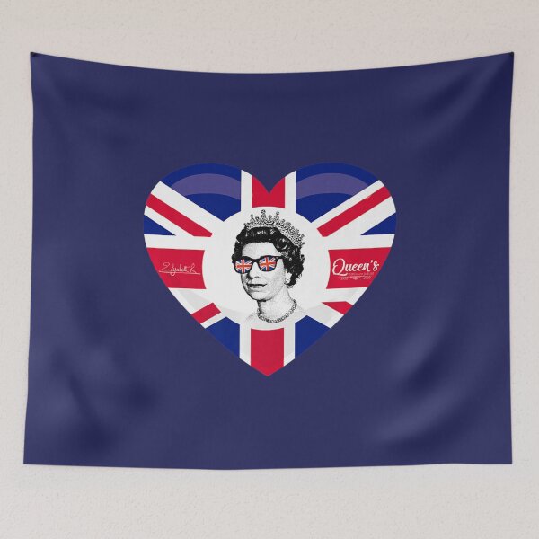 Item preview, Jubileo de platino de la reina, Royal Crest, Reino Unido Gb Union Jack designed and sold by YumiSaka.