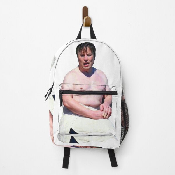 Item preview, elon musk without shirt designed and sold by Marina-Cool.