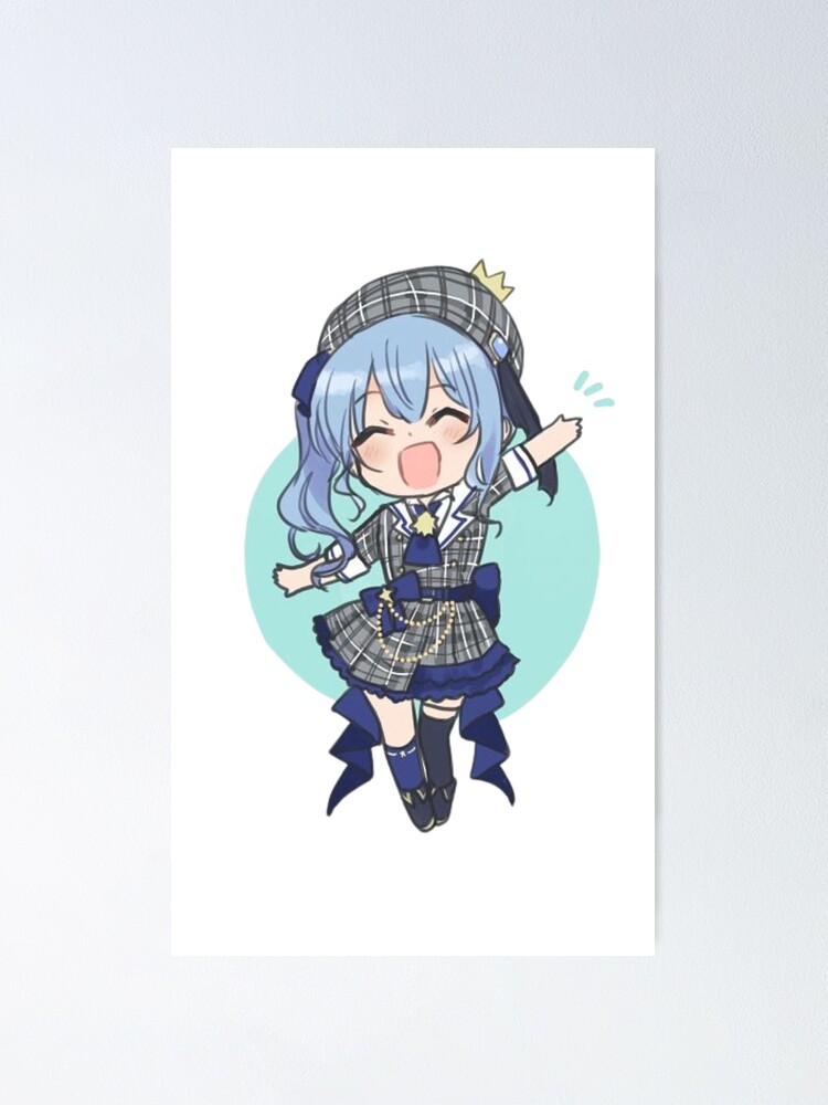 "Hoshimachi Suisei - Hololive Fan Merch" Poster For Sale By ChibiAnime1 ...