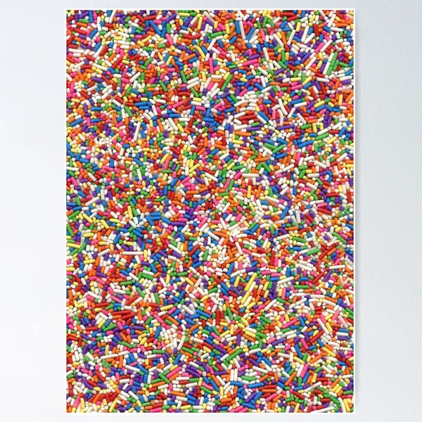 Society6 ケース Rainbow Sprinkles - an abstract photograph Colorful Rainbow Sprinkles | Sweet Candy iPhone Case by
