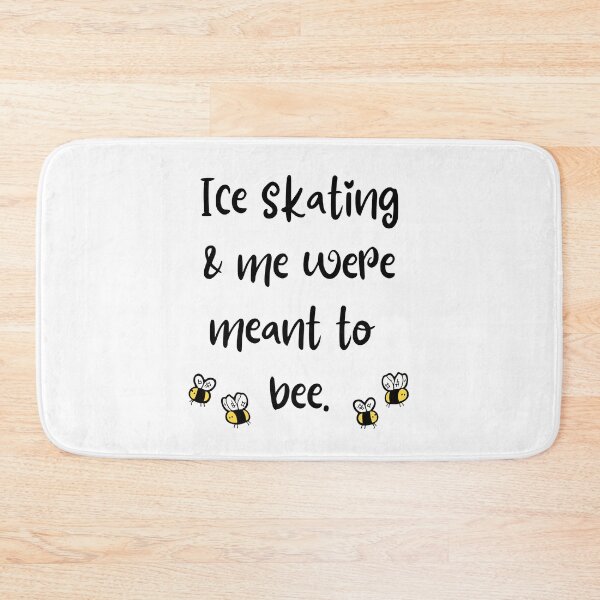 Item preview, Ice skating & me were meant to bee. designed and sold by TheGreenGoat.