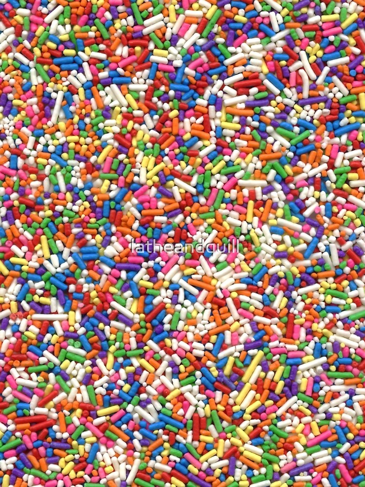 Rainbow Sprinkles by latheandquill