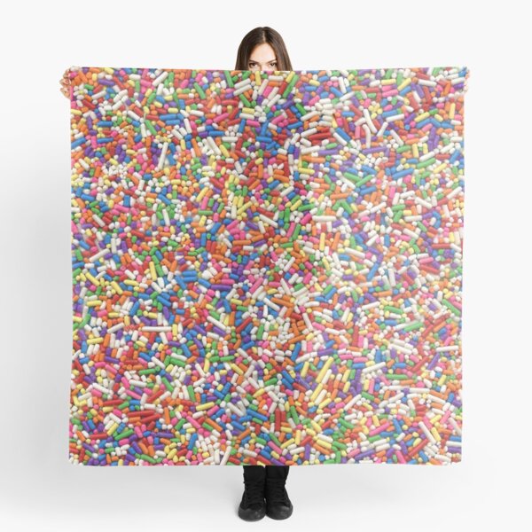 Rainbow Sprinkles Scarf