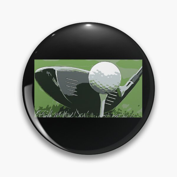 Item preview, Golf Club Ball Art Paint Draw Design designed and sold by BK-Fishing.