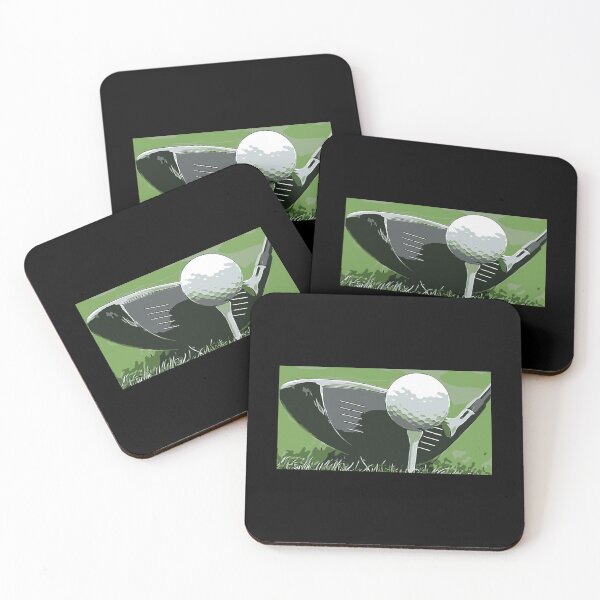 Item preview, Golf Club Ball Art Paint Draw Design designed and sold by BK-Fishing.