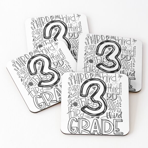 Item preview, 3rd Third Grade Typography Team Kids Teacher Back To School  designed and sold by WindaJay.