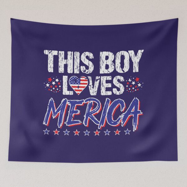 Item preview, 4th Of July Boys T-ShirtMerica Boy 4th Of July designed and sold by WindaJay.