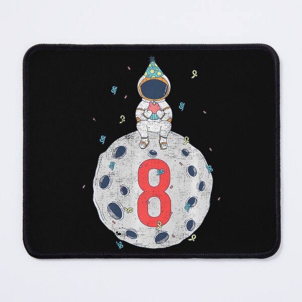 Item preview, 8th Birthday Space Birthday Party Premium designed and sold by WindaJay.