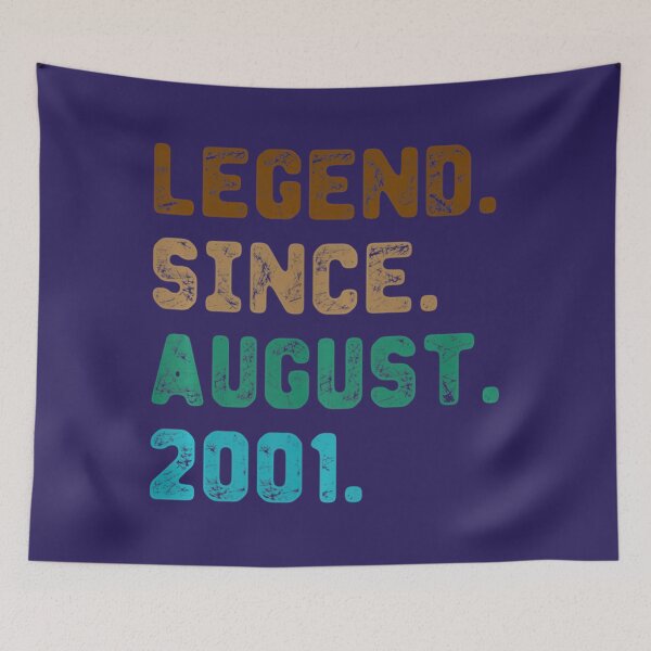 Item preview, 21 Year Old Gift Legend Since August 2001 21st Birthday Premium designed and sold by WindaJay.