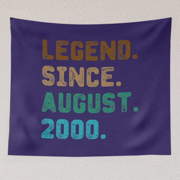 Item preview, 22 Year Old Gift Legend Since August 2000 22nd Birthday designed and sold by WindaJay.