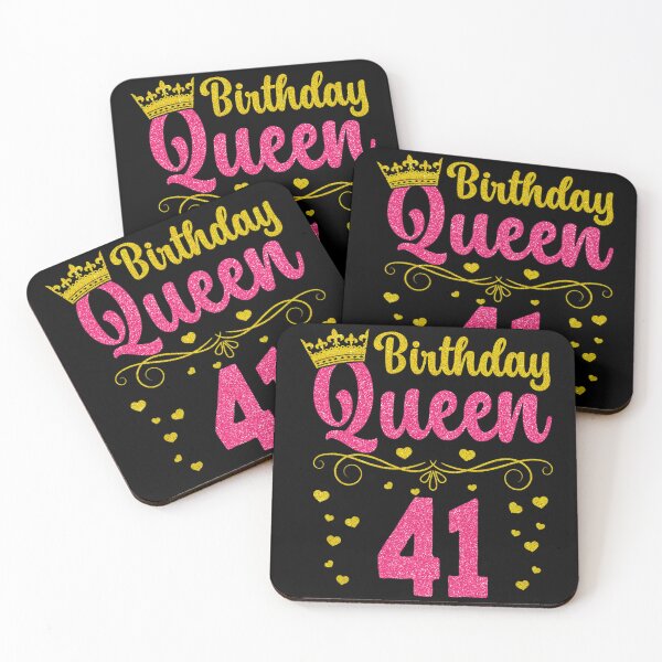 Item preview, 41 Birthday Queen 41st Birthday Queen 41 Years Old Gifts designed and sold by WindaJay.