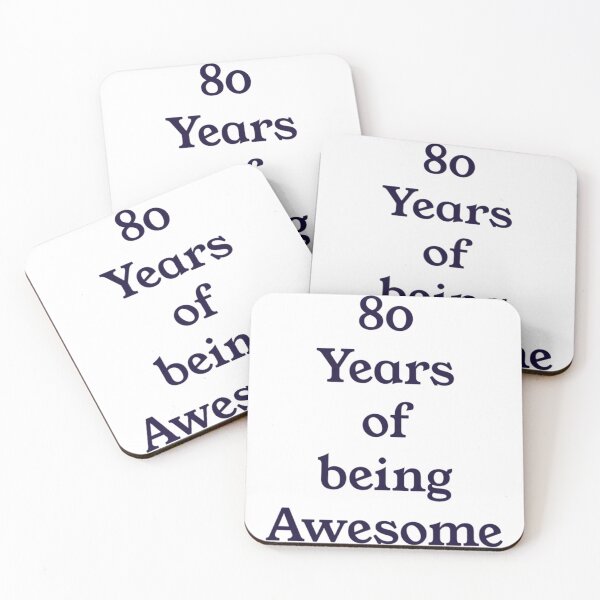 Item preview, 80 Years of being Awesome designed and sold by WindaJay.