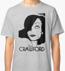 Joan Crawford Contrast Art Classic T-Shirt