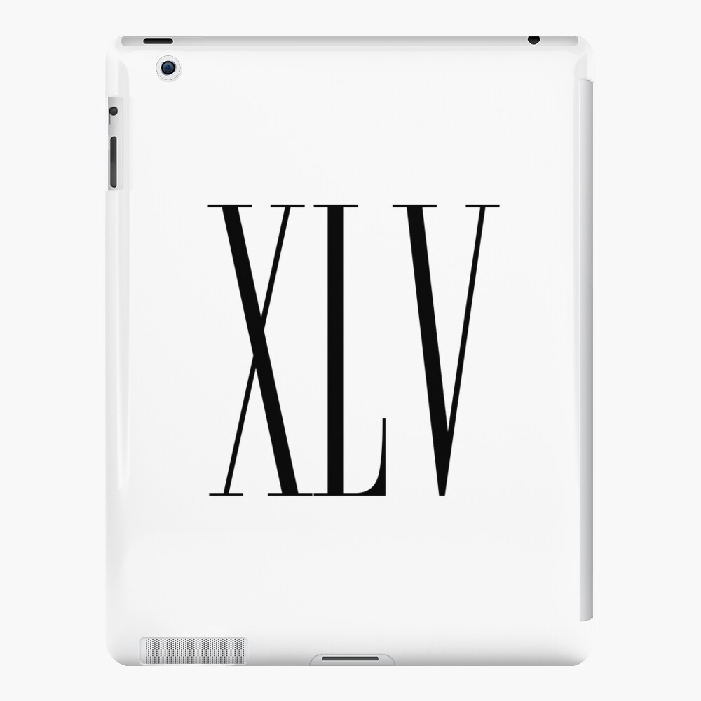 funda-y-vinilo-para-ipad-n-mero-romano-45-n-mero-romano-xlv-n-mero