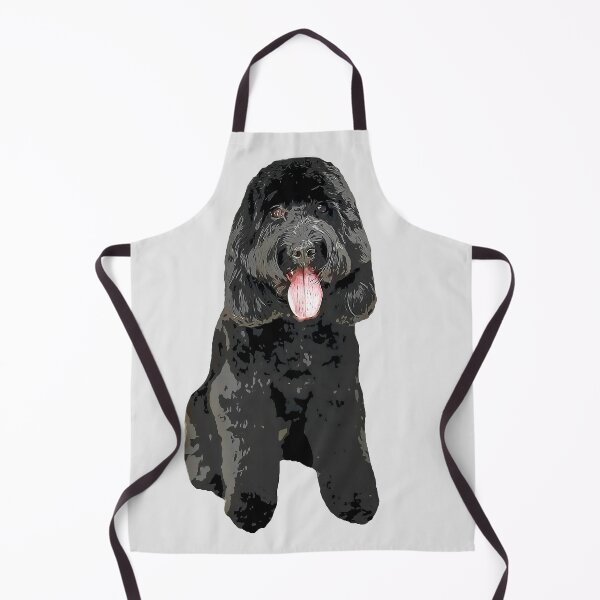 Aperçu de l'œuvre Cockapoo Cockerpoo Chien mignon noir Doodle créée et vendue par ElegantCat.