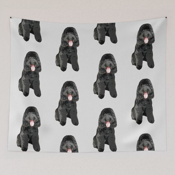 Item preview, Cockapoo Cockerpoo Black Cutie Doodle Dog designed and sold by ElegantCat.
