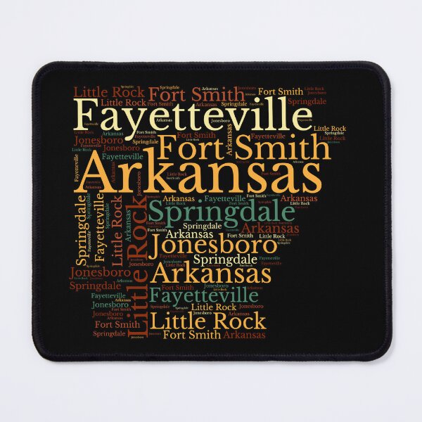 Item preview, Arkansas Map and Cities designed and sold by labatchino10.