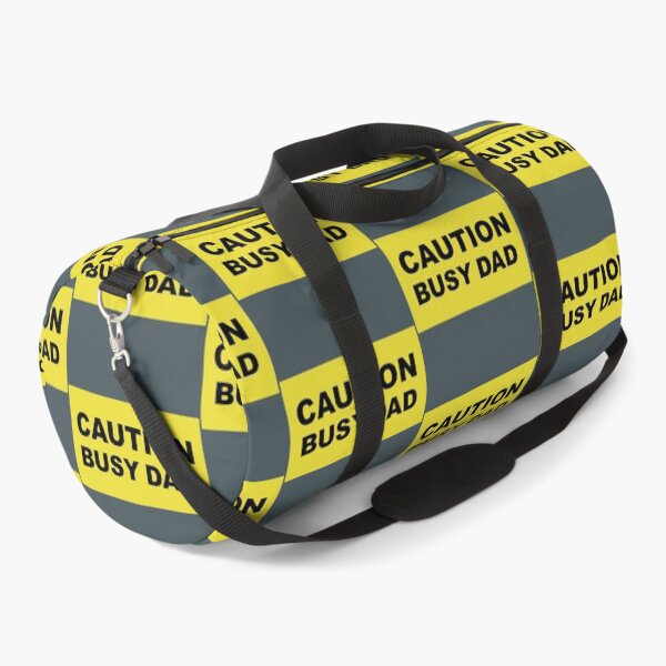Item preview, CAUTION BUSY DAD design designed and sold by lobodelnoir.