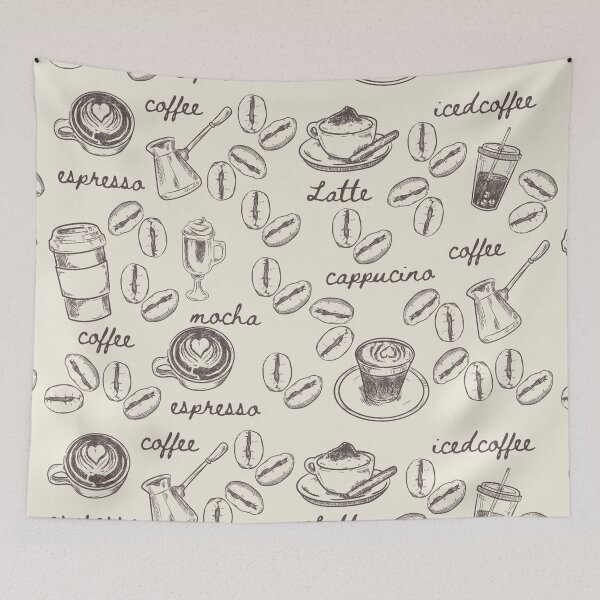 Item preview,  Coffee Pattern 2 designed and sold by Nesro34.
