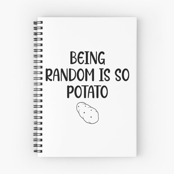 Item preview, being random is so potato designed and sold by Eriksonshop.