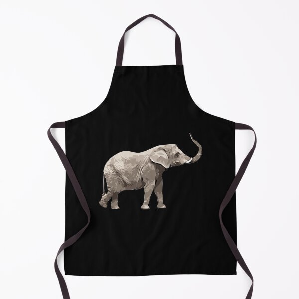 Item preview, African Elephant Animals Art Paint Draw Design designed and sold by BK-Fishing.