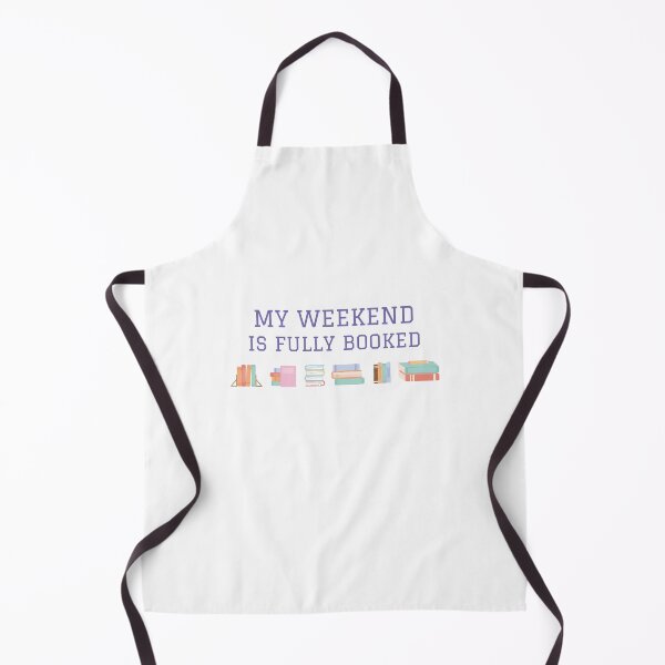 Item preview, My Weekend is Fully Booked for literature lovers designed and sold by ThreadlyAndCo.