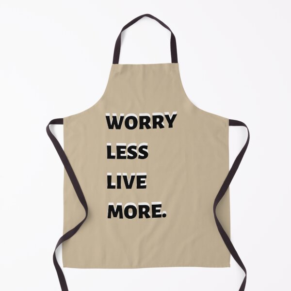 Item preview, WORRY LESS, LIVE MORE. designed and sold by justbejoker.