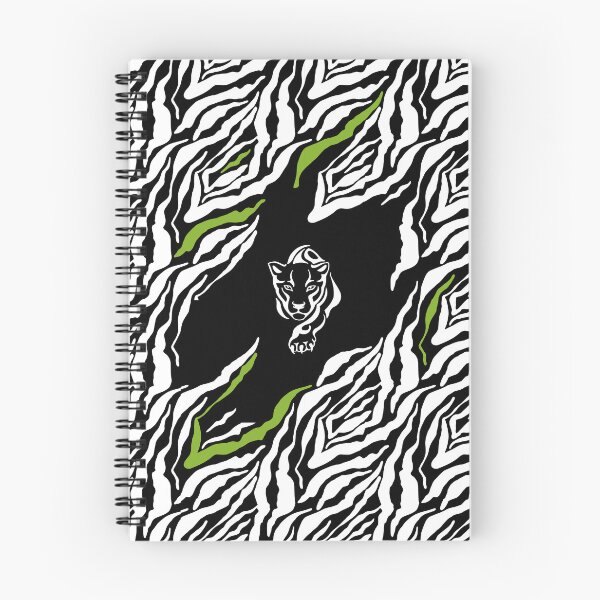 Item preview, GOWILD Seamless Zebra Panther / Cougar Design - black designed and sold by GOWILDstyle.