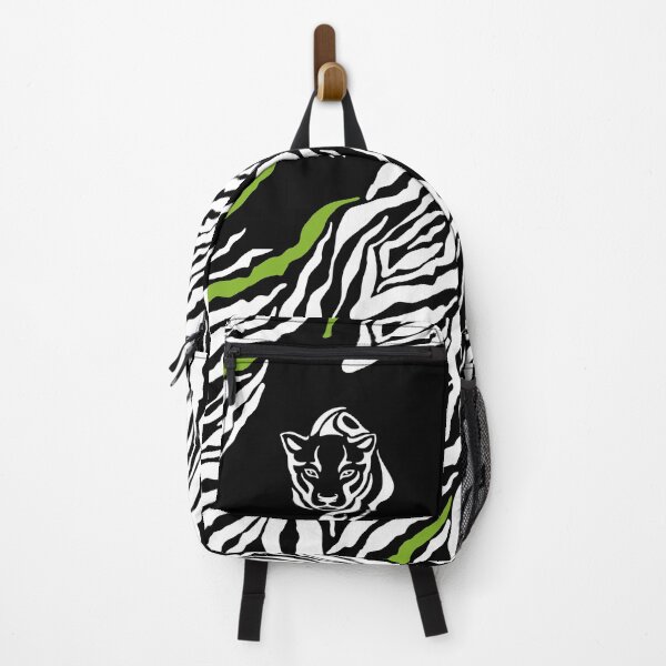 Item preview, GOWILD Seamless Zebra Panther / Cougar Design - black designed and sold by GOWILDstyle.