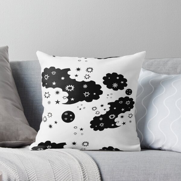 Item preview, Stars and Clouds in black and White designed and sold by ACpixl.