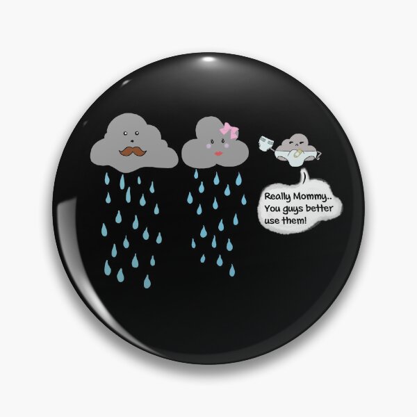 Item preview, Funny Diaper Clouds  designed and sold by HERSHE5.