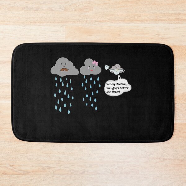 Item preview, Funny Diaper Clouds designed and sold by HERSHE5.