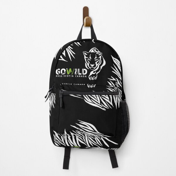 Item preview, GOWILD wildlife Canada, cougar design zebra style designed and sold by GOWILDstyle.