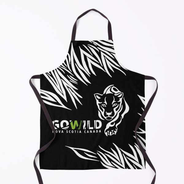Item preview, GOWILD wildlife Canada, cougar design zebra style designed and sold by GOWILDstyle.