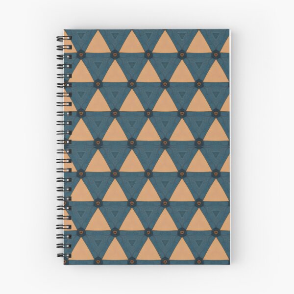 Item preview, Turquoise And Beige Triangle Pattern designed and sold by NikkiBear67.