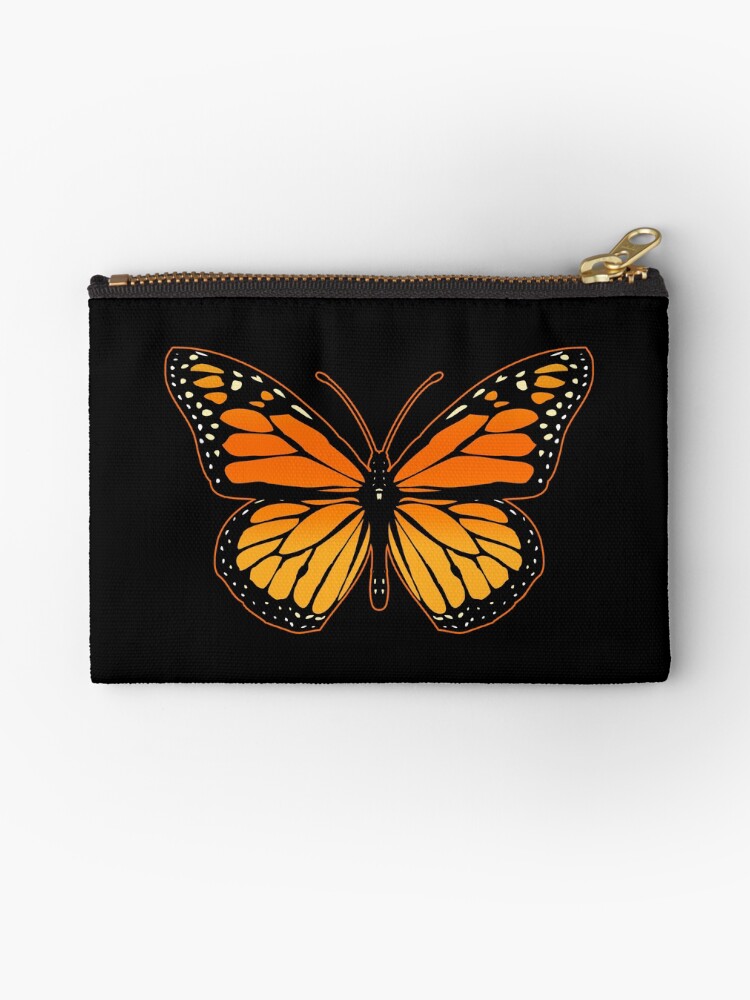 Thumbnail 1 of 4, Zipper Pouch, Monarch Butterfly designed and sold by Garaga.