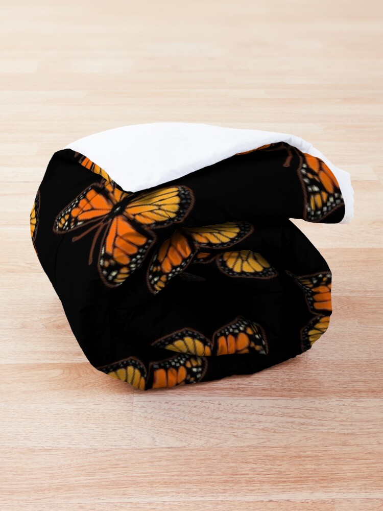 Alternate view of Monarch Butterfly Comforter
