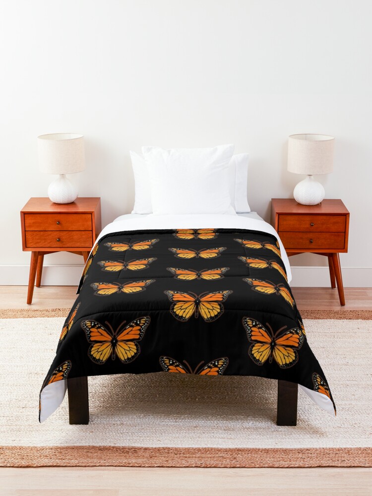 Alternate view of Monarch Butterfly Comforter
