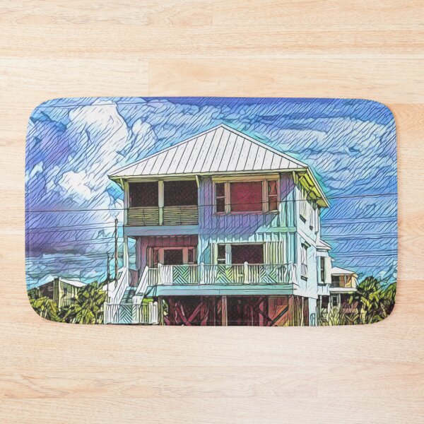 Item preview, Beach House, Orange Beach designed and sold by FlippinTurtles.