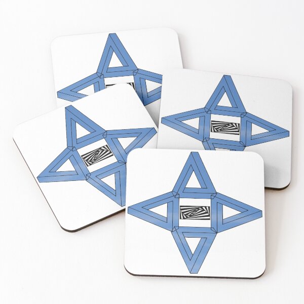 Item preview, Blue Moon Triangle Me Impressed Star designed and sold by createVisions.
