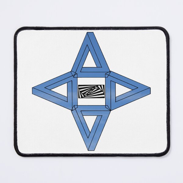 Item preview, Blue Moon Triangle Me Impressed Star designed and sold by createVisions.