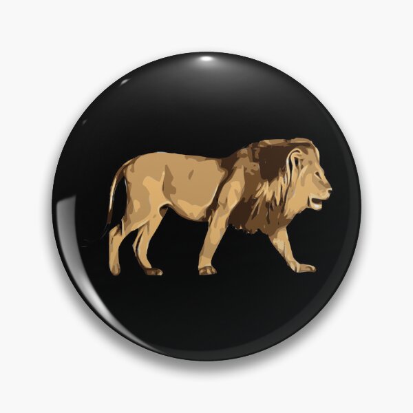 Item preview, African Lion Animals Art Paint Draw Design designed and sold by BK-Fishing.