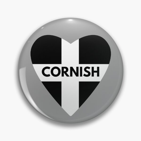 Item preview, Cornish Heart Cornish flag designed and sold by CornishPanda.